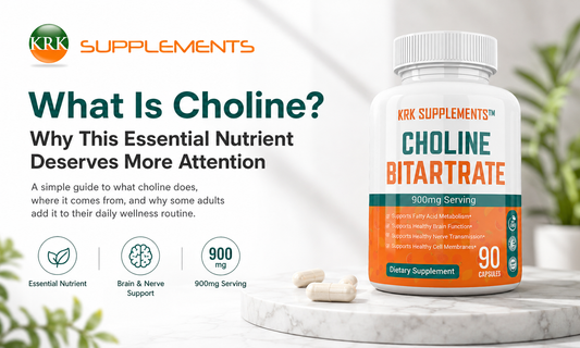 What Is Choline? Essential Nutrient Guide | KRK Supplements