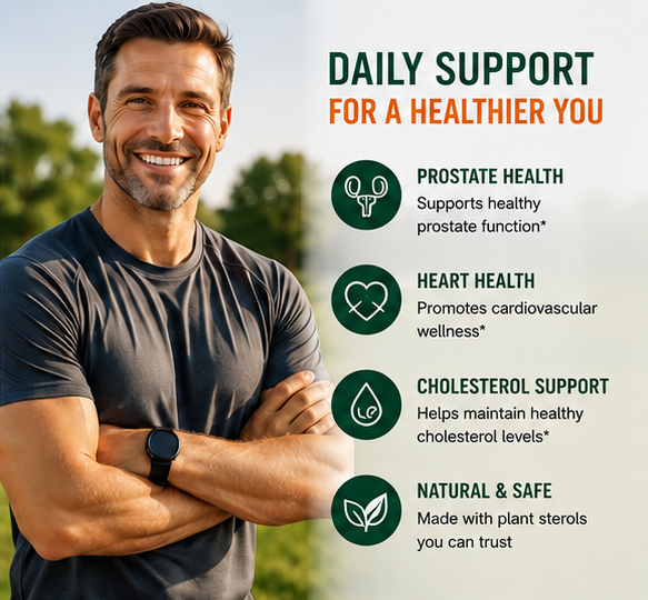 Beta Sitosterol 800 mg Complex – 90 Capsules | KRK Supplements