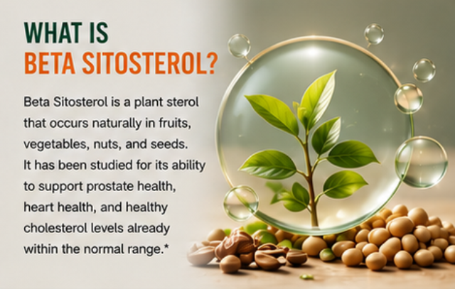 Beta Sitosterol 800 mg Complex – 90 Capsules | KRK Supplements