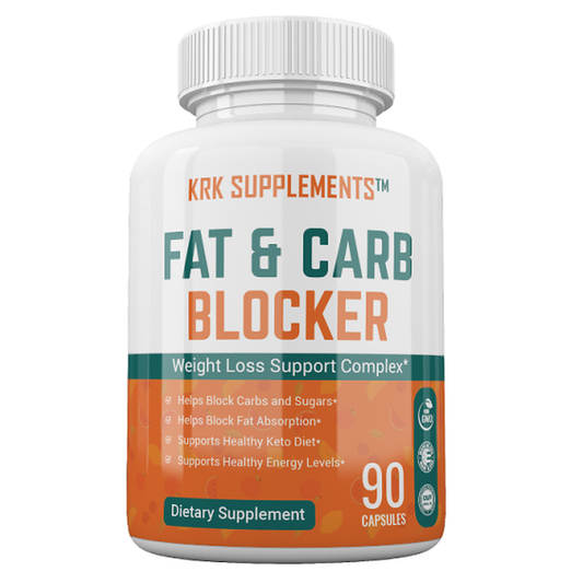 Fat & Carb Blocker – 90 Capsules | KRK Supplements