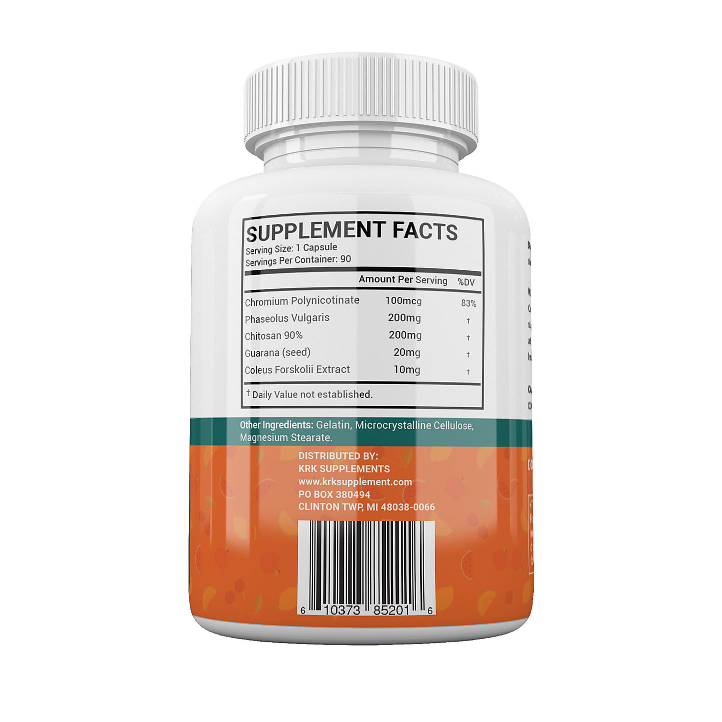 Fat & Carb Blocker – 90 Capsules | KRK Supplements