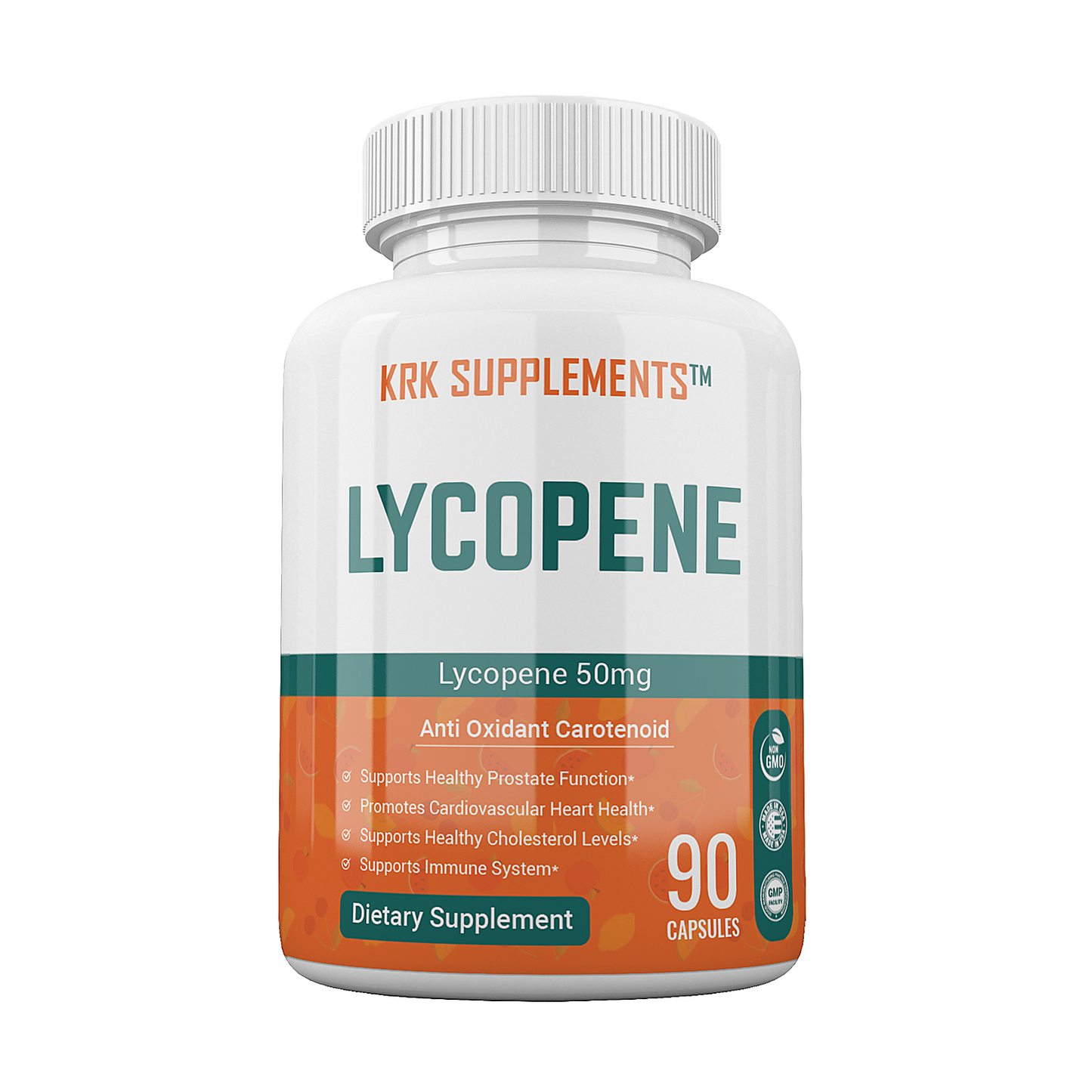 Lycopene 50 mg – 90 Capsules | KRK Supplements